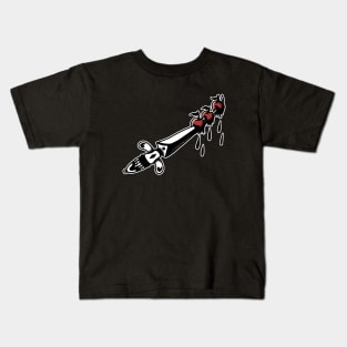 TATTOO CHERRY DAGGER Kids T-Shirt